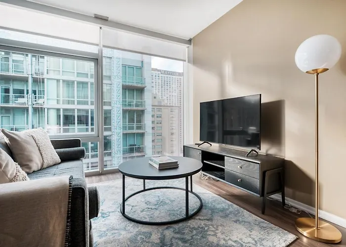 Streeterville 2br W Pool Gym Nr Riverwalk Chi-881 *